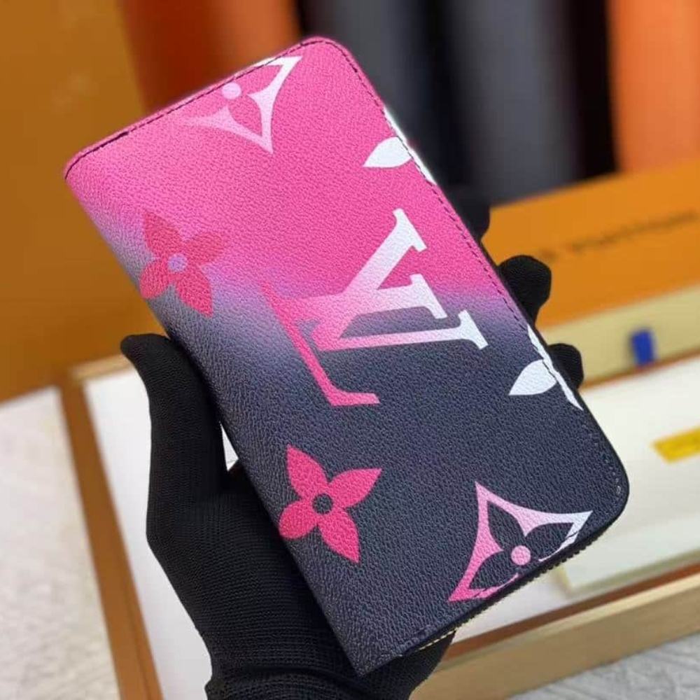 Alternative view of LOUIS VUITTON ZIPPY WALLET MIDNIGHT FUCHSIA 19CM M81349