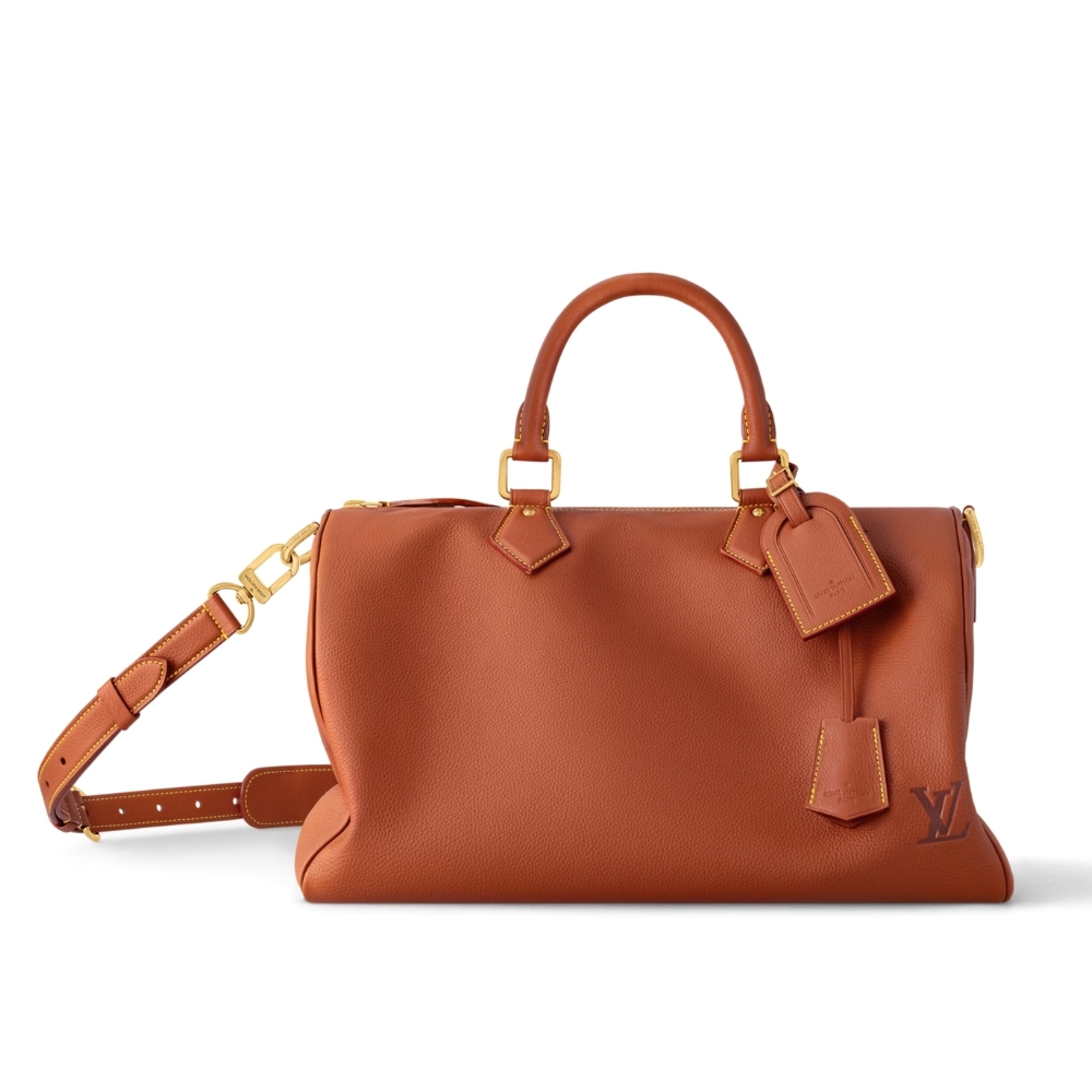 LOUIS VUITTON SPEEDY P9 BANDOULIÈRE 40 COGNAC 40CM M12672