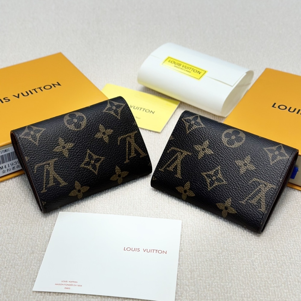 LOUIS VUITTON ROSALIE COIN PURSE MONOGRAM CAVAS ROSE BALLERINE 11CM M62361 - Image 4