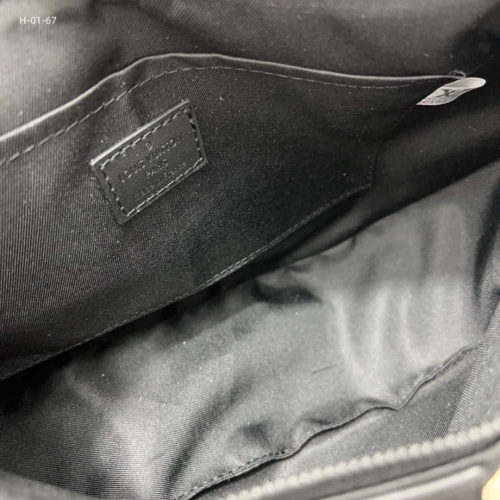 LOUIS VUITTON HAMAC PM BAG BLACK MONOGRAM SHADOW 28CM M12510 - Image 6