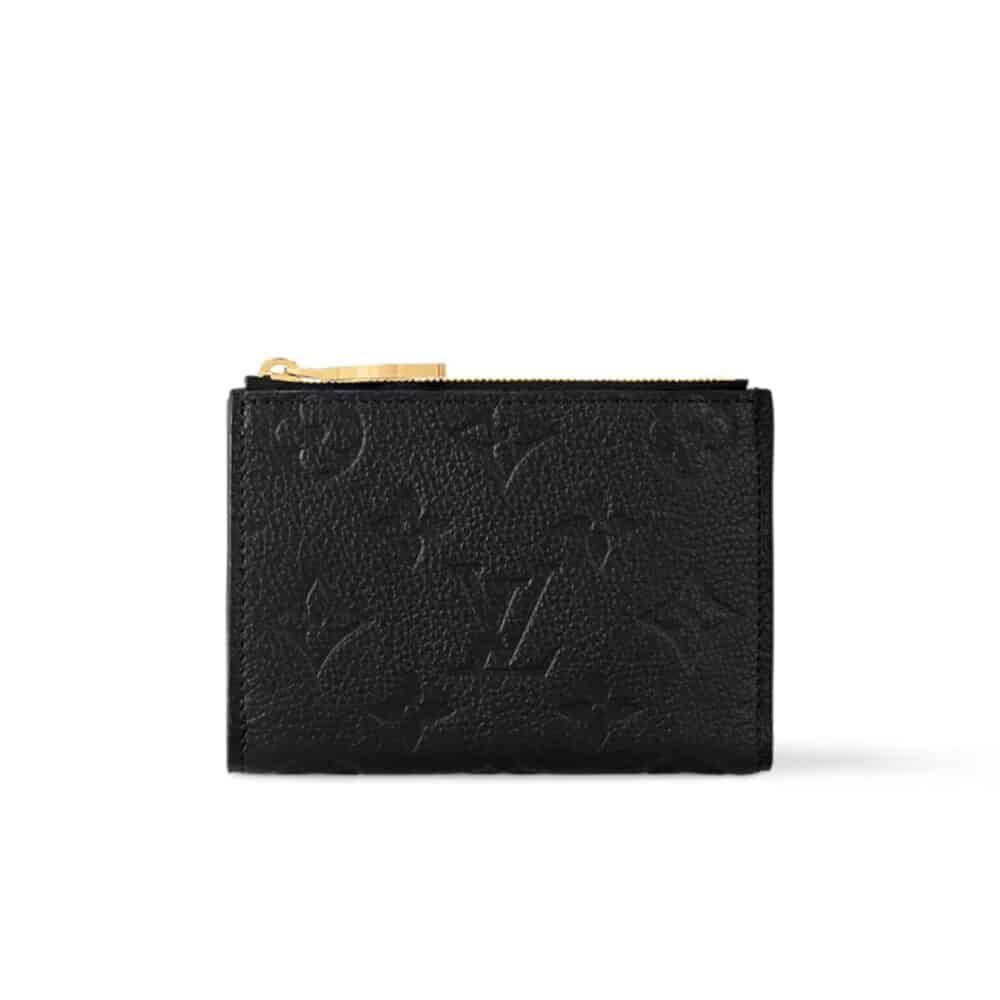 LOUIS VUITTON LISA WALLET BLACK 11.5CM M83365