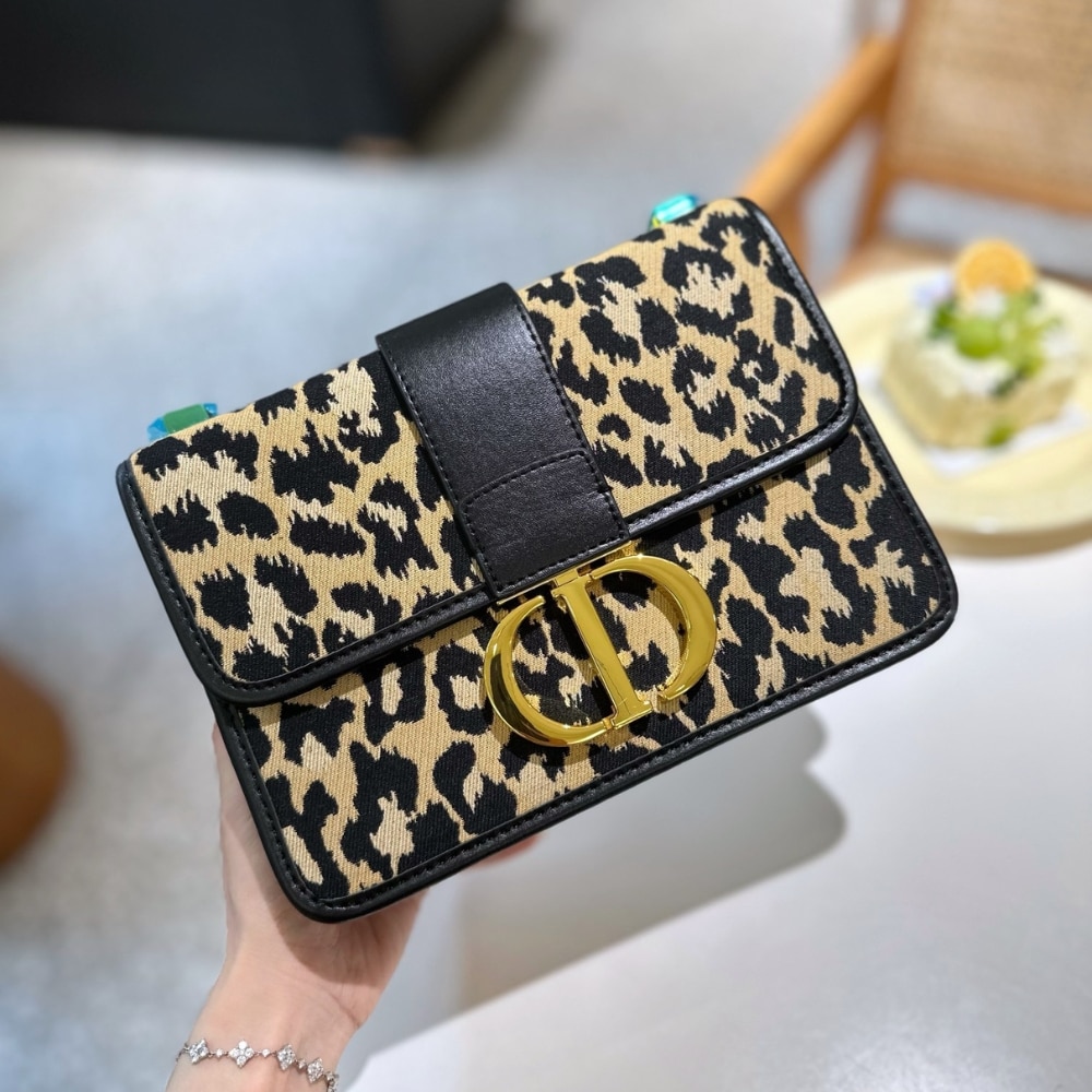 Alternative view of DIOR 30 MONTAIGNE BAG LEOPARD 19CM