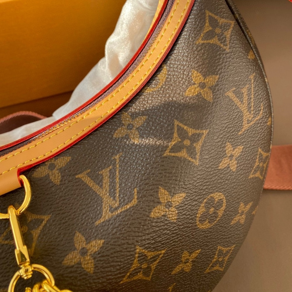 LOUIS VUITTON LOOPING BAG MONOGRAM BROWN 28CM M12939 - Image 3