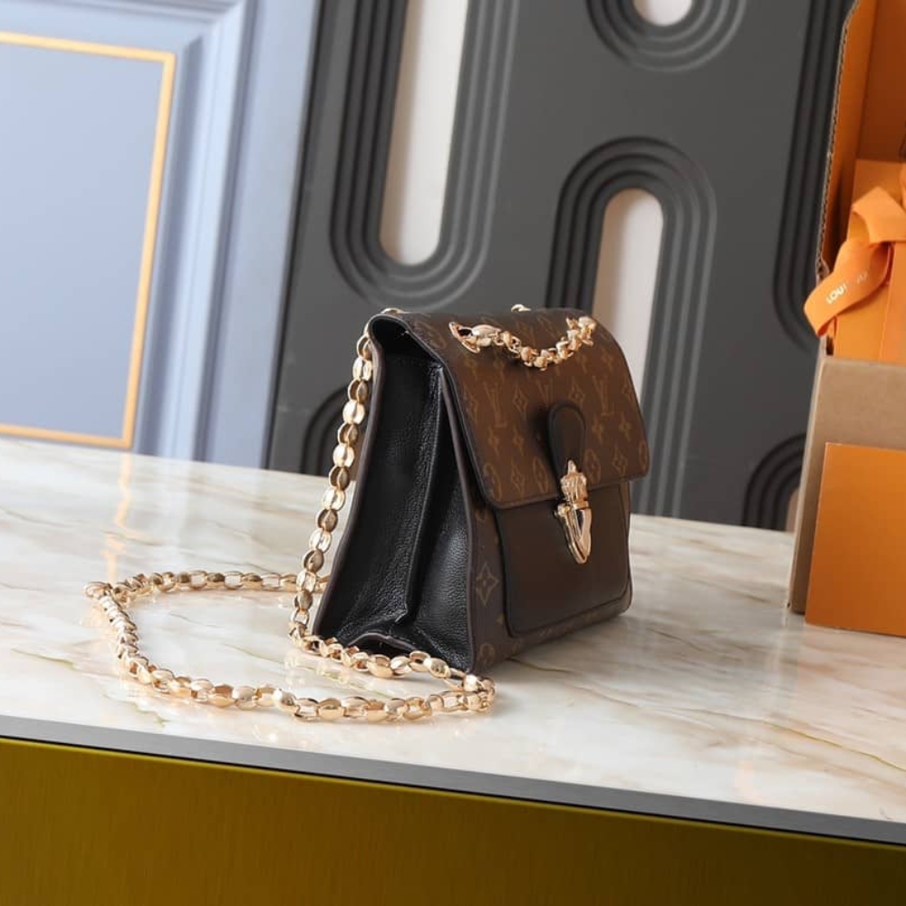 Louis Vuitton Victoire Monogram Canvas Noir Black 27Cm M41730 - Image 3