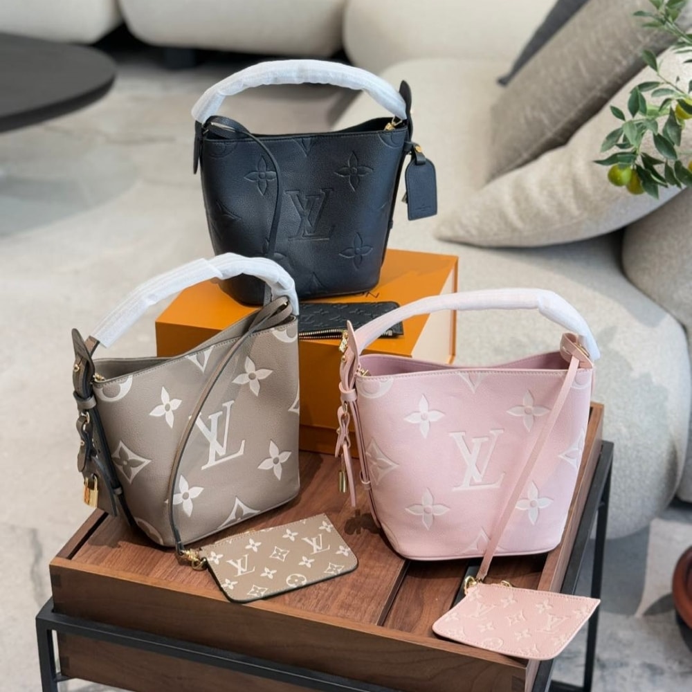 LOUIS VUITTON ALL IN BB BAG PINK 20CM M14356 - Image 3