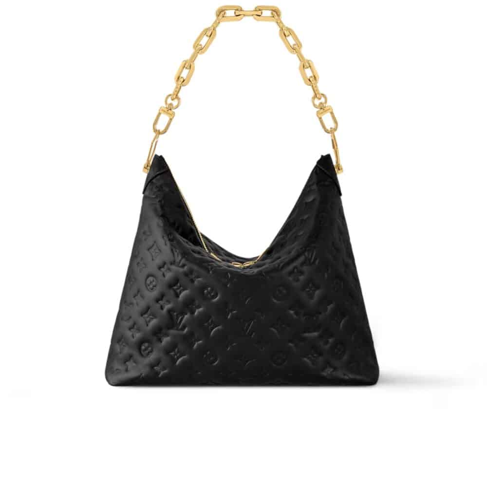 LOUIS VUITTON COUSSIN HOBO MM BLACK 30CM M21260