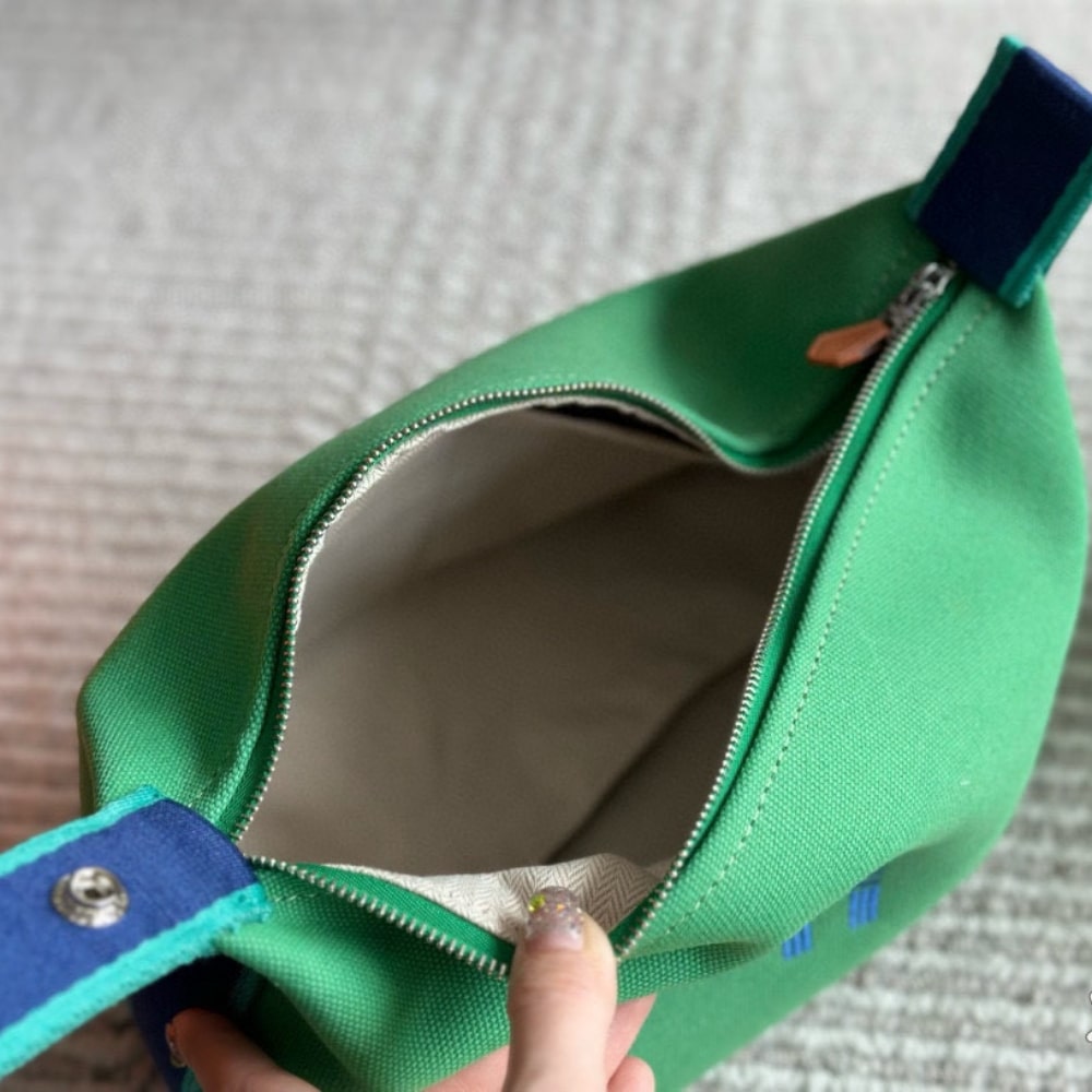 HERMES BRIDE A BRACE CASE GREEN 25CM - Image 5