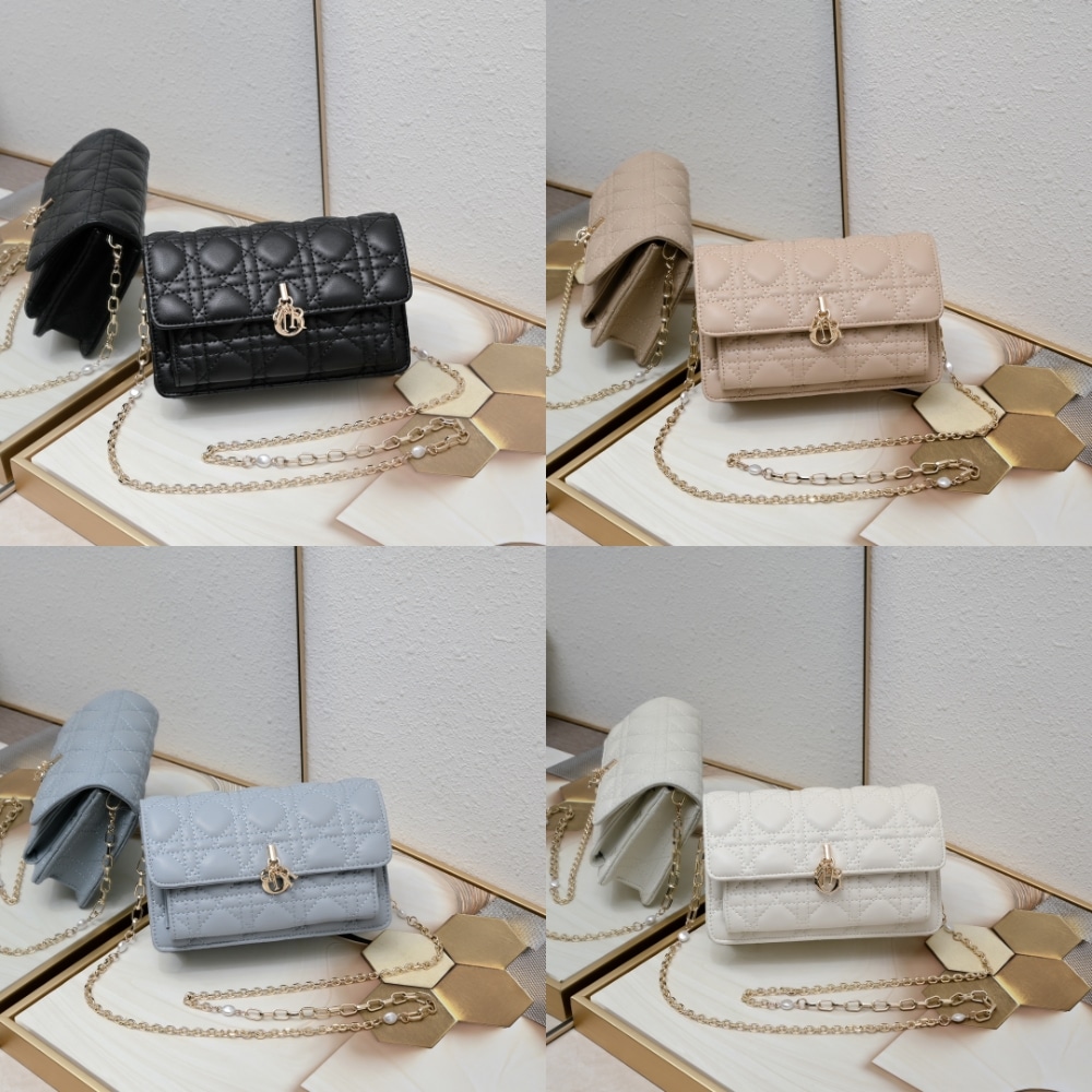 Alternative view of DIOR MY DIOR DAILY POUCH WITH CHAIN SAND COLORED CANNAGE19CM S0937ONMJ M116