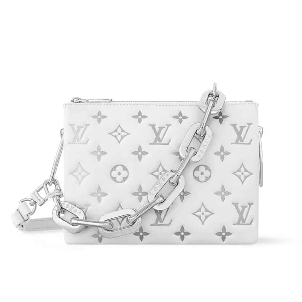 LOUIS VUITTON COUSSIN BB WHITE 21CM M11957