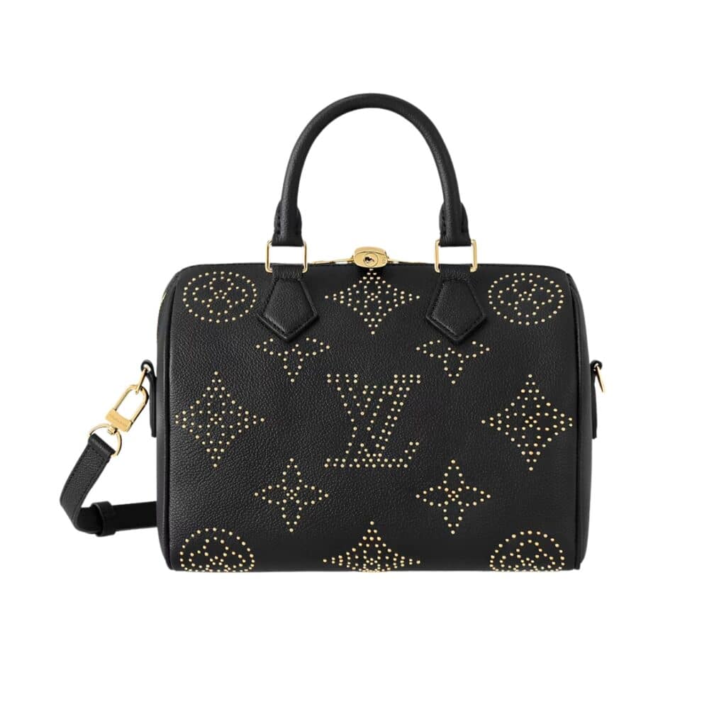 LOUIS VUITTON SPEEDY BANDOULIÈRE 25 BLACK 25CM M46736