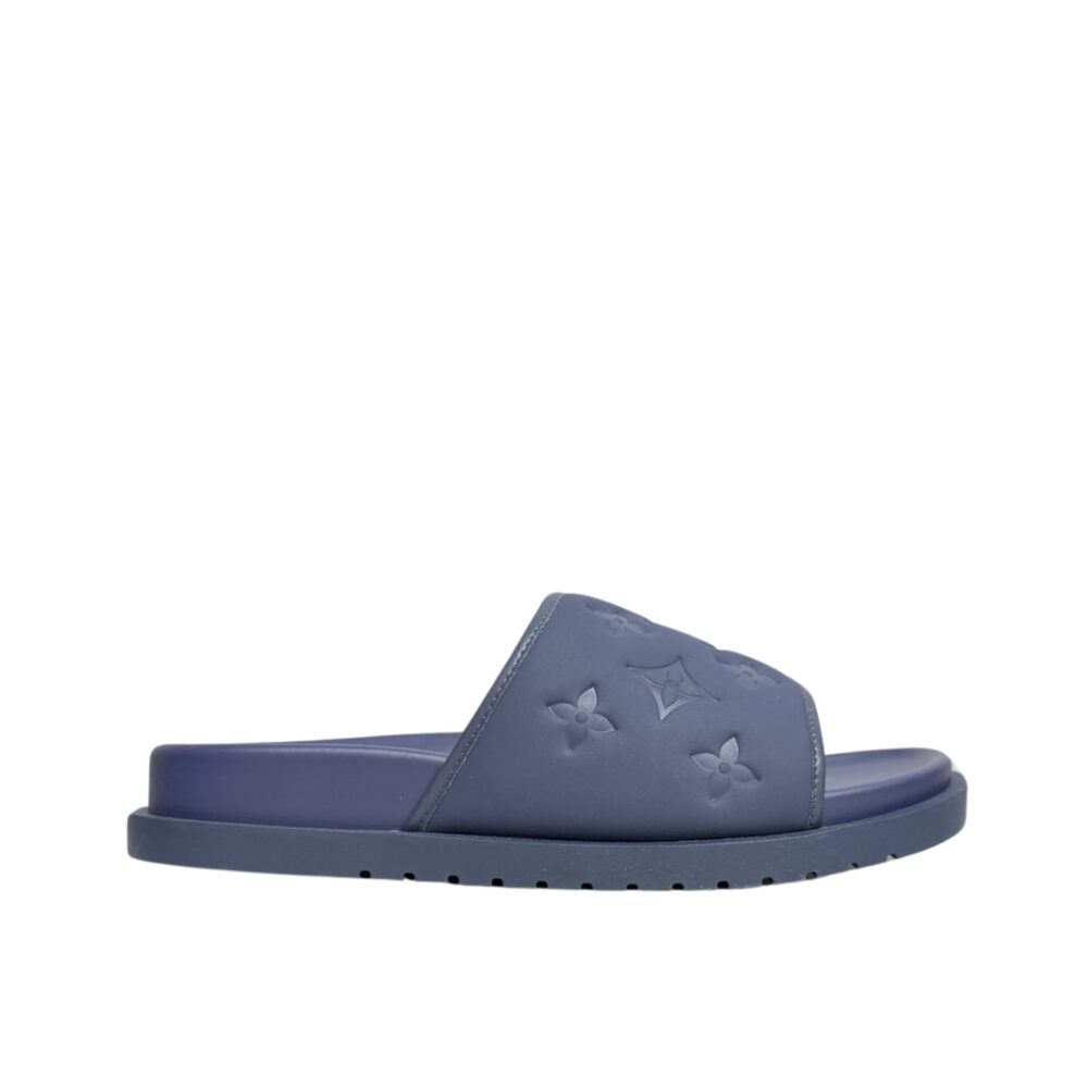 LOUIS VUITTON WATERFRONT MULE NAVY BLUE
