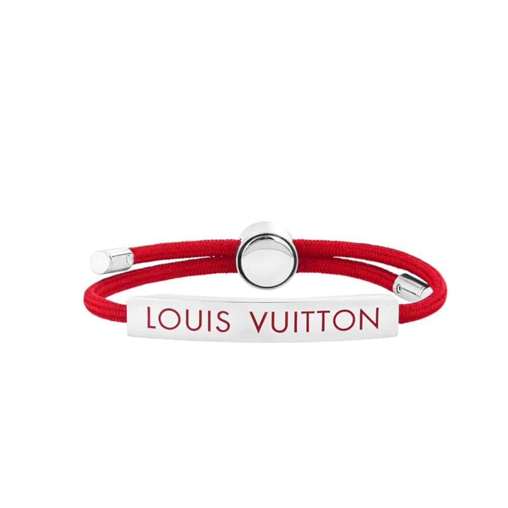 LOUIS VUITTON SPACE BRACELET RED M00274