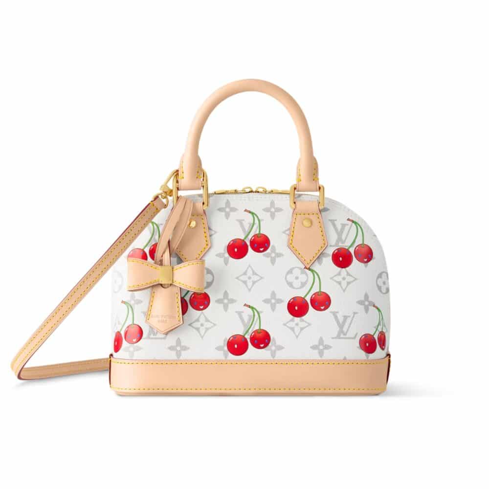 LOUIS VUITTON X TAKASHI MURAKAMI ALMA BB MONOGRAM CHERRY 23CM M14234