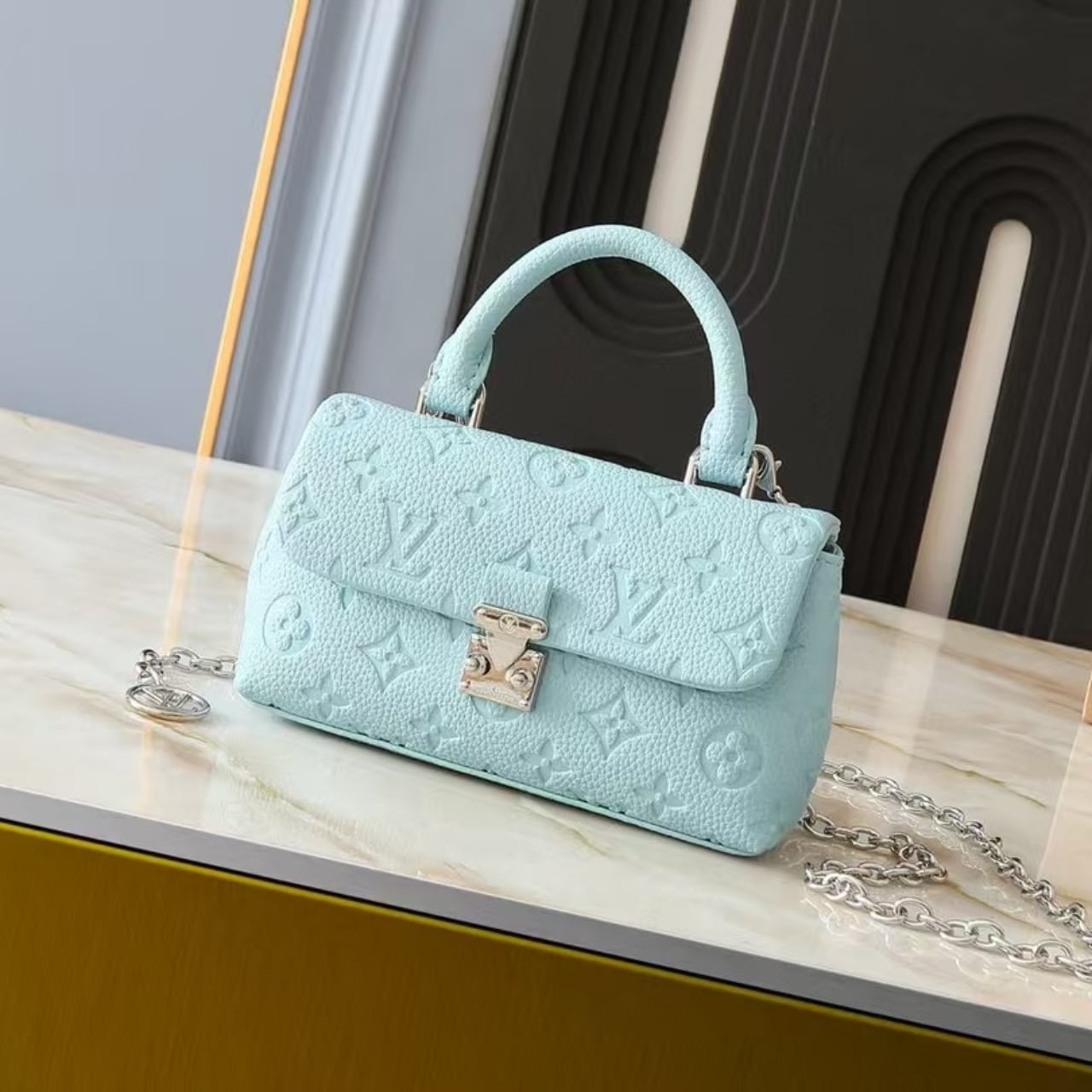 LOUIS VUITTON NANO MADELEINE BLUE 21CM M12211 - Image 2