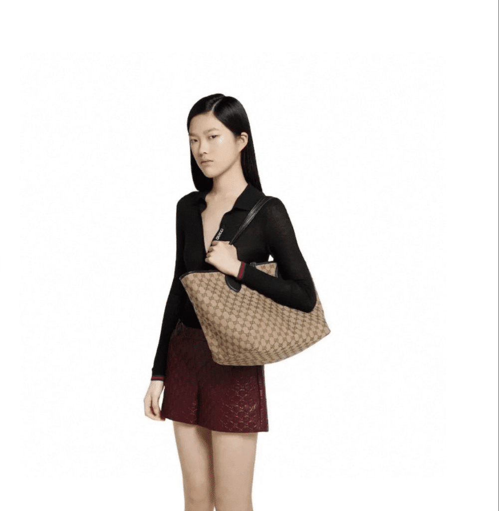 GUCCI TOTISSIMA LARGE REVERSIBLE TOTE BLACK 30CM ‎839112 AAFEQ 1069 - Image 5