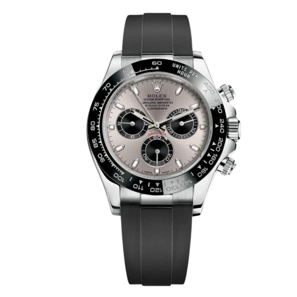 Rolex Cosmograph Daytona Silver Oysterflex 40mm 116519LN 0027