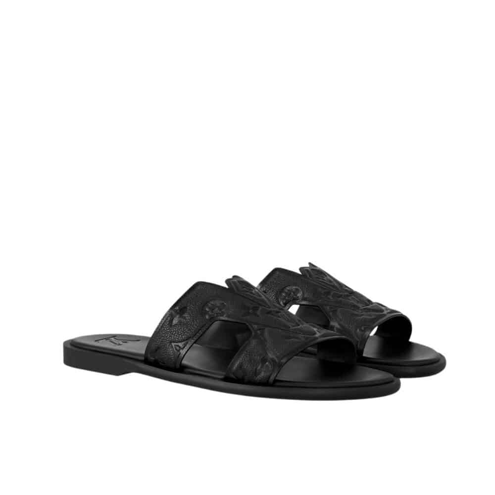 LOUIS VUITTON OASIS MULE MONOGRAM PATTERN  BLACK 1ACHJ6