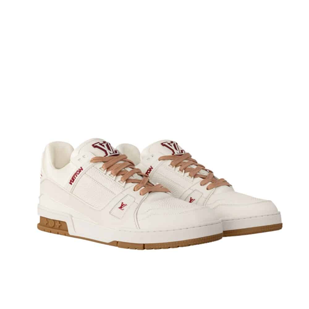 LOUIS VUIITON LV TRAINER SNEAKER WHITE 1AHTSJ