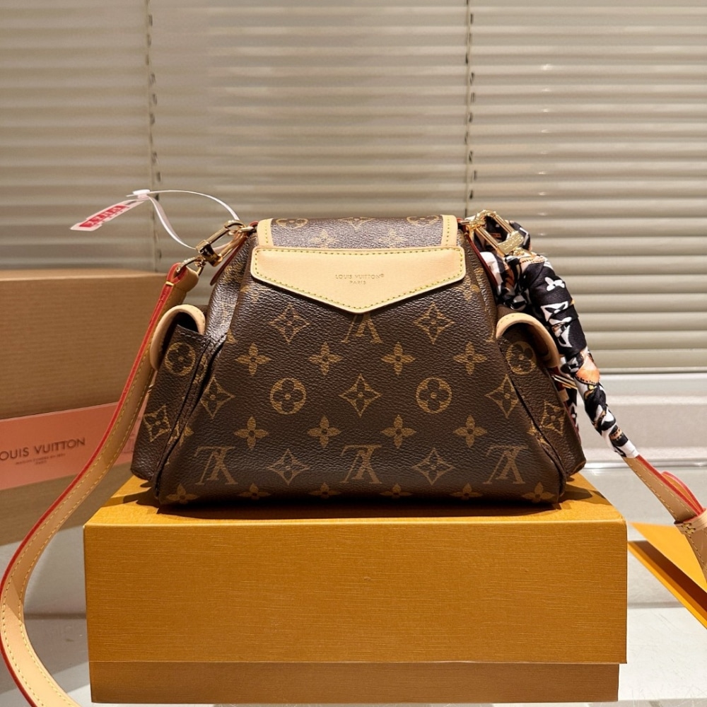 LOUIS VUITTON ODYSSEY BAG MONOGRAM BROWN 27CM M25085 - Image 3