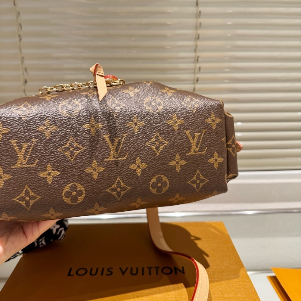 LOUIS VUITTON ODYSSEY BAG MONOGRAM BROWN 27CM M25085 - Image 8