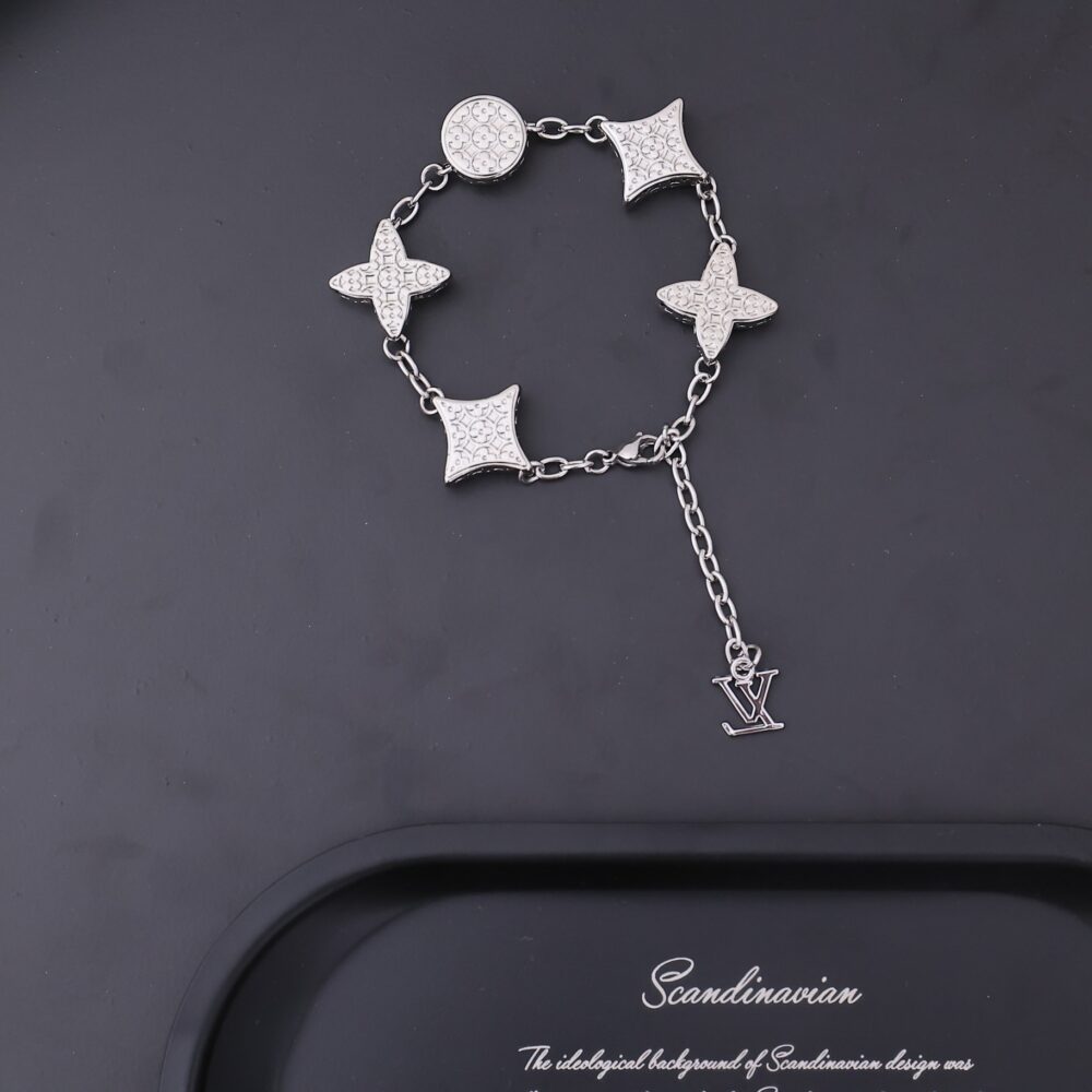LOUIS VUITTON MONOGRAM BIG PARTY BRACELET M0955A - Image 3
