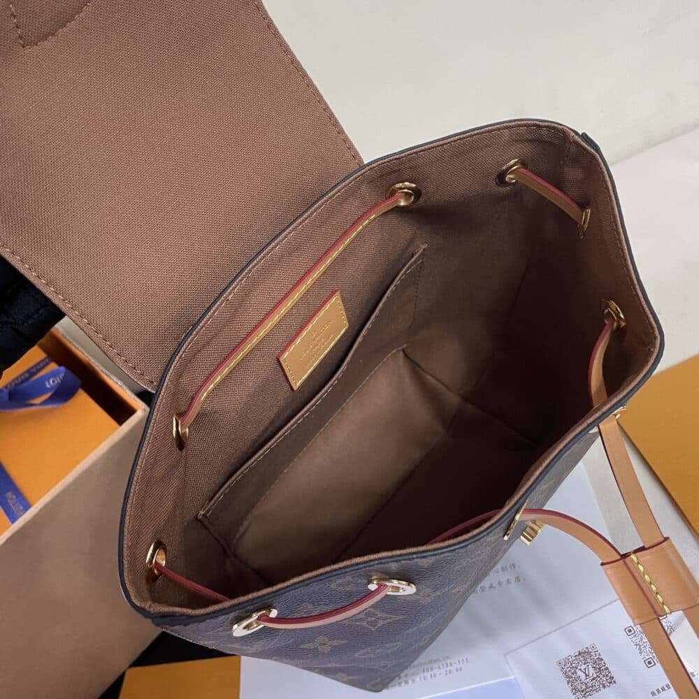 [SUPER VIP 1:1] LOUIS VUITTON MONTSOURIS BB MONOGRAM CANVAS BROWN 17CM M45502 - Image 9
