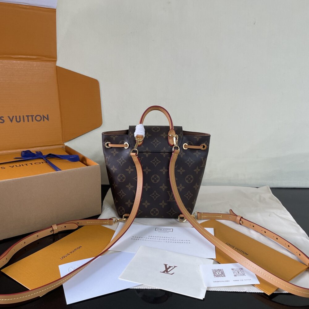 [SUPER VIP 1:1] LOUIS VUITTON MONTSOURIS BB MONOGRAM CANVAS BROWN 17CM M45502 - Image 3