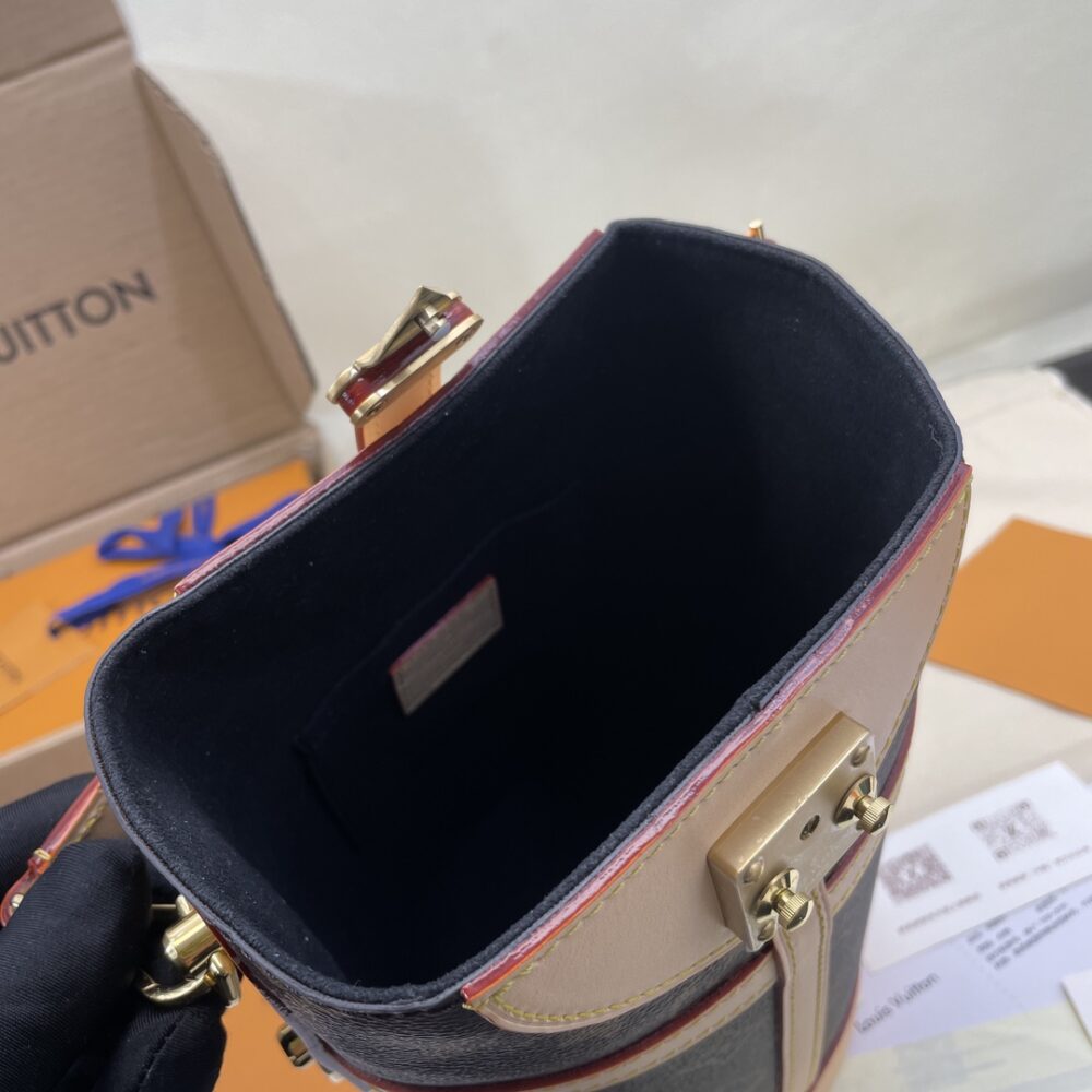 [SUPER VIP 1:1] LOUIS VUITTON DUFFLE MONOGRAM COATED CANVAS BEIGE 22CM M43587 - Image 7