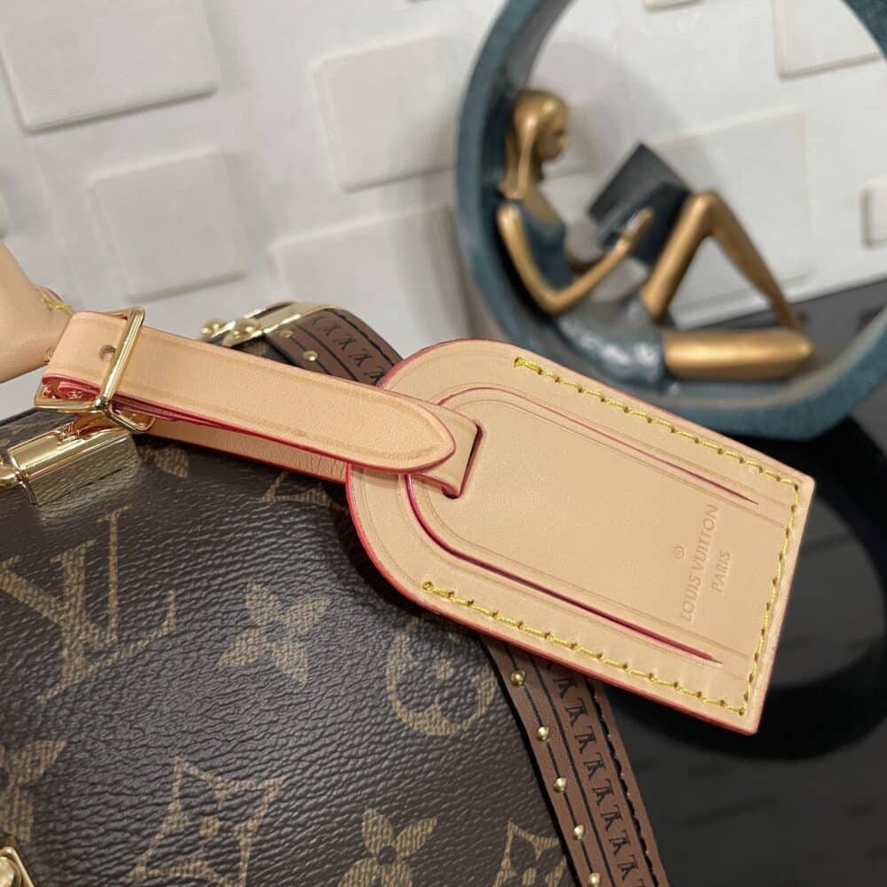 [SUPER VIP 1:1]  LOUIS VUITTON SPEEDY TRUNK BOX BAG 20 MONOGRAM BROWN 21CM M11154 - Image 7