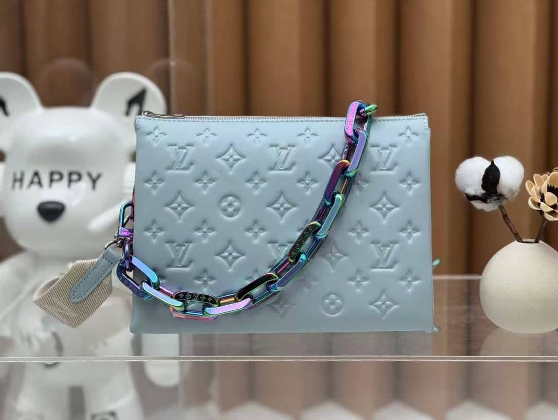 LOUIS VUITTON COUSSIN PM WASHED BLUE 26CM M11436 - Image 2