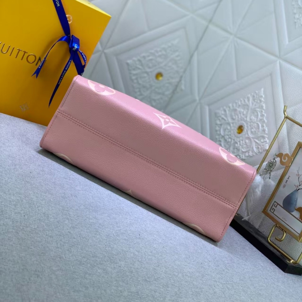 Louis Vuitton Onthego MM Monogram Empreinte Trianon Pink 33cm M46286 - Image 5