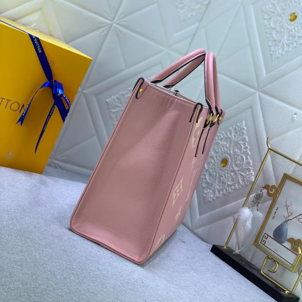 Louis Vuitton Onthego MM Monogram Empreinte Trianon Pink 33cm M46286 - Image 6
