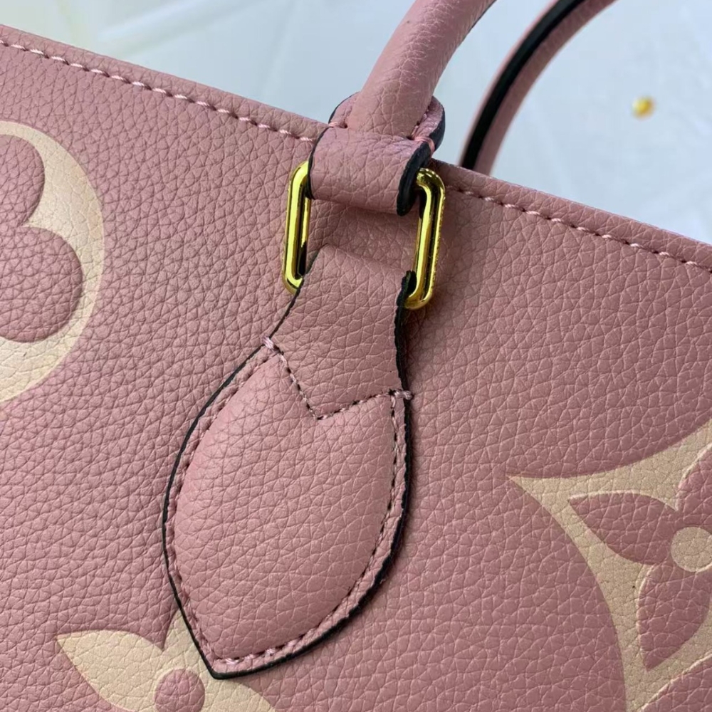Louis Vuitton Onthego MM Monogram Empreinte Trianon Pink 33cm M46286 - Image 8