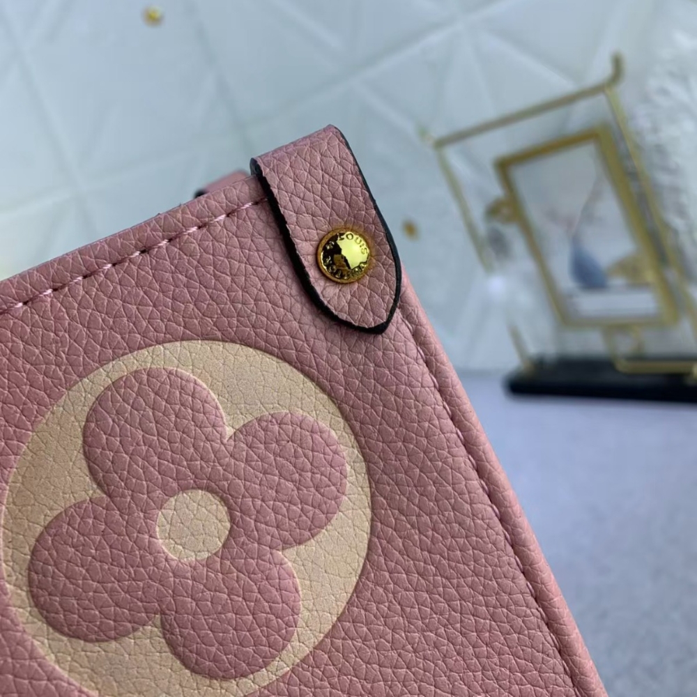 Louis Vuitton Onthego MM Monogram Empreinte Trianon Pink 33cm M46286 - Image 9