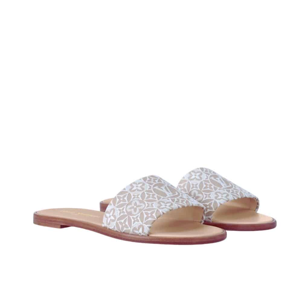 LOUIS VUITTON LV FRAME MULE DUNE BEIGE 1AHMRN