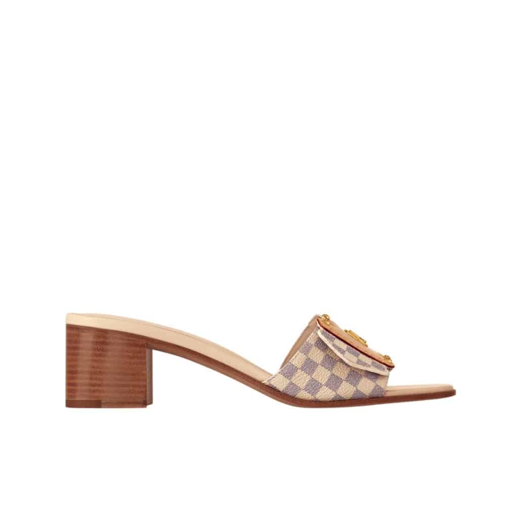 LOUIS VUITTON LV FRAME MULES CACAO AZUR 1AHMFM