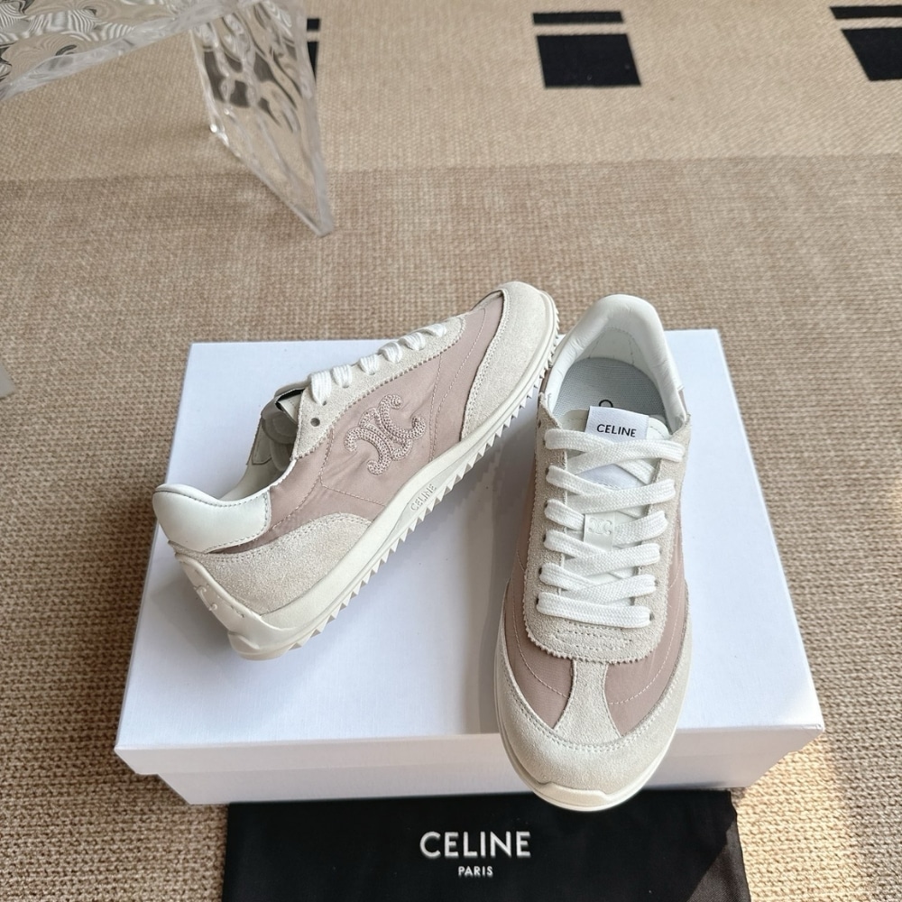 CELINE RACER LOW TOP SNEAKER ROSEWOOD 364365195C 24RW - Image 3
