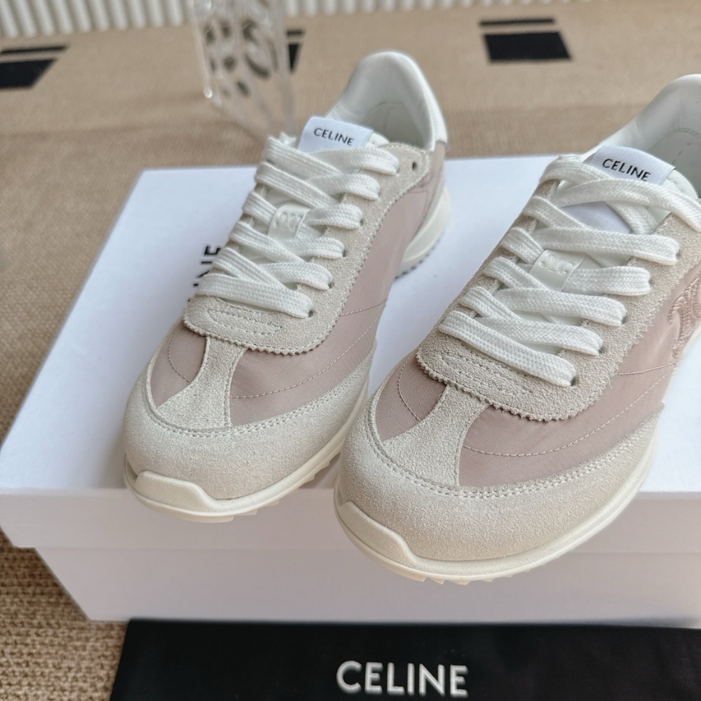 CELINE RACER LOW TOP SNEAKER ROSEWOOD 364365195C 24RW - Image 4
