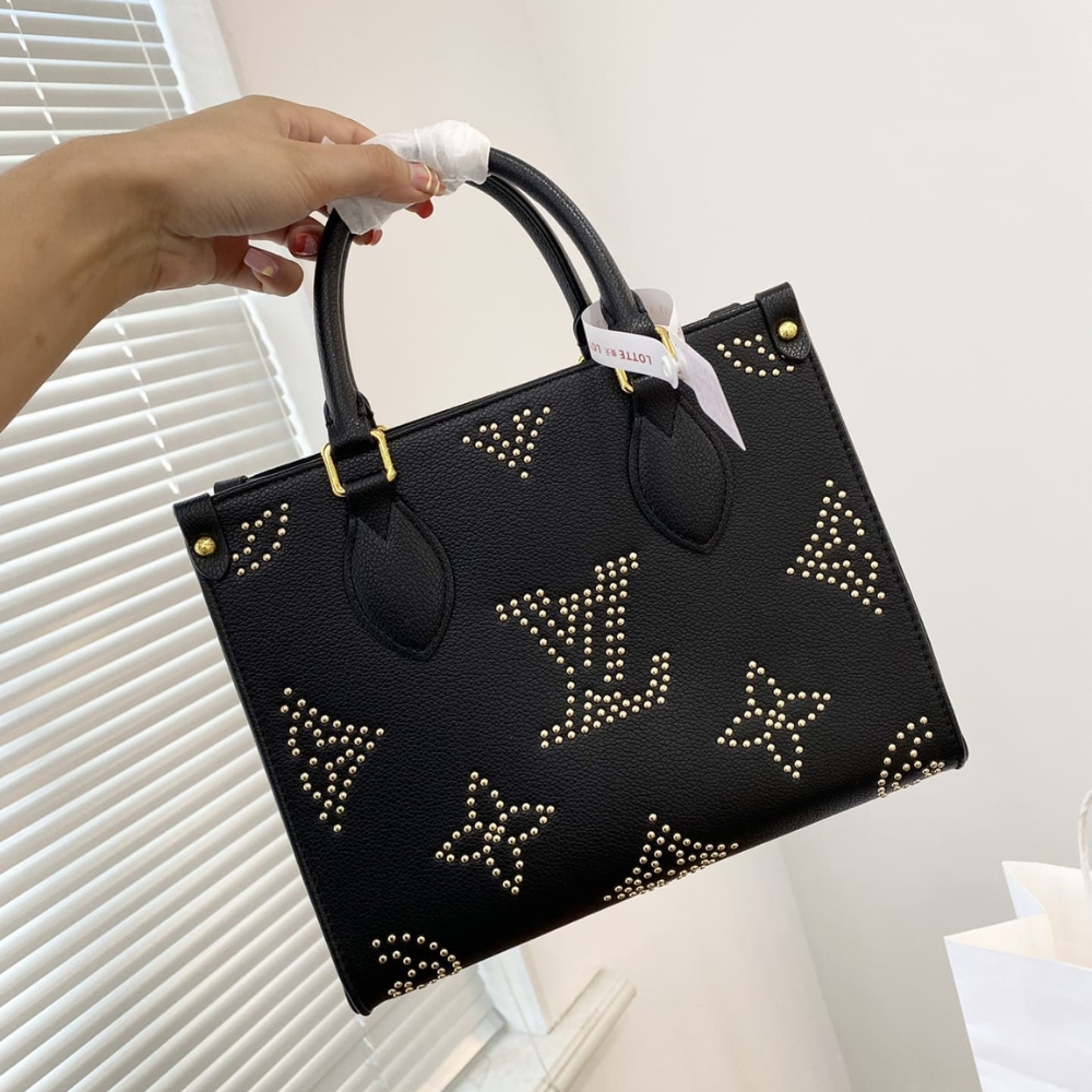 Alternative view of LOUIS VUITTON ONTHEGO PM BLACK 25CM M46733