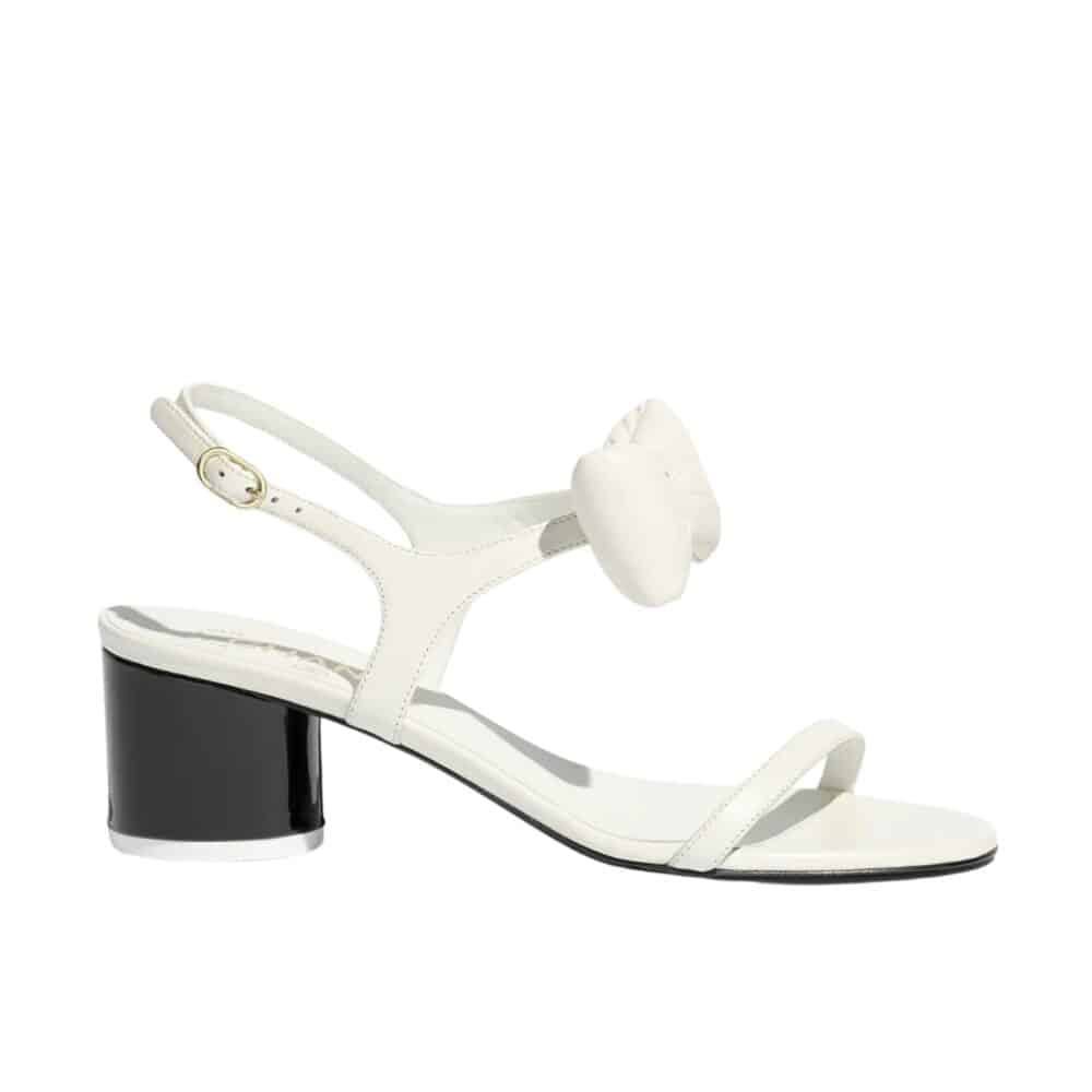 CHANEL SANDALS WHITE G46192 B18985 NACCU