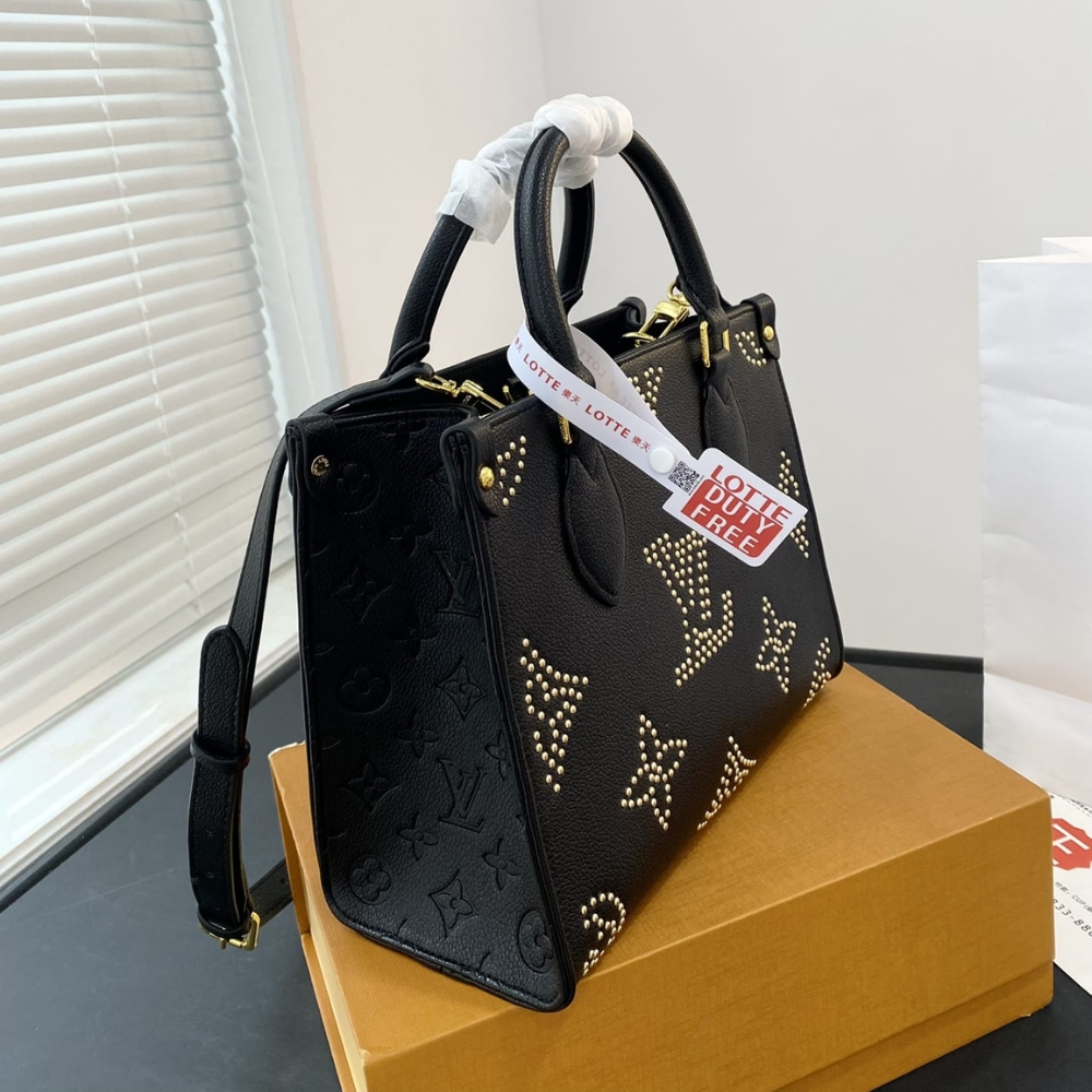 LOUIS VUITTON ONTHEGO PM BLACK 25CM M46733 - Image 3