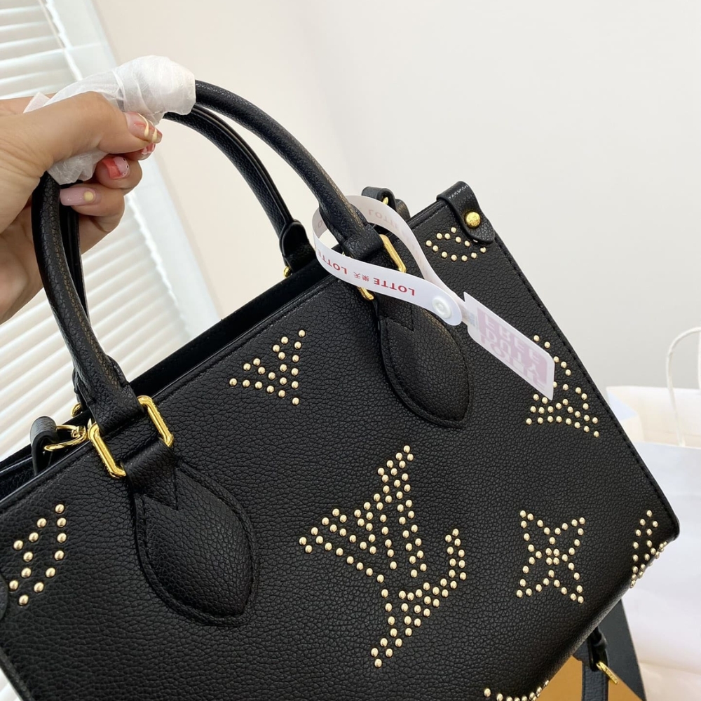 LOUIS VUITTON ONTHEGO PM BLACK 25CM M46733 - Image 5