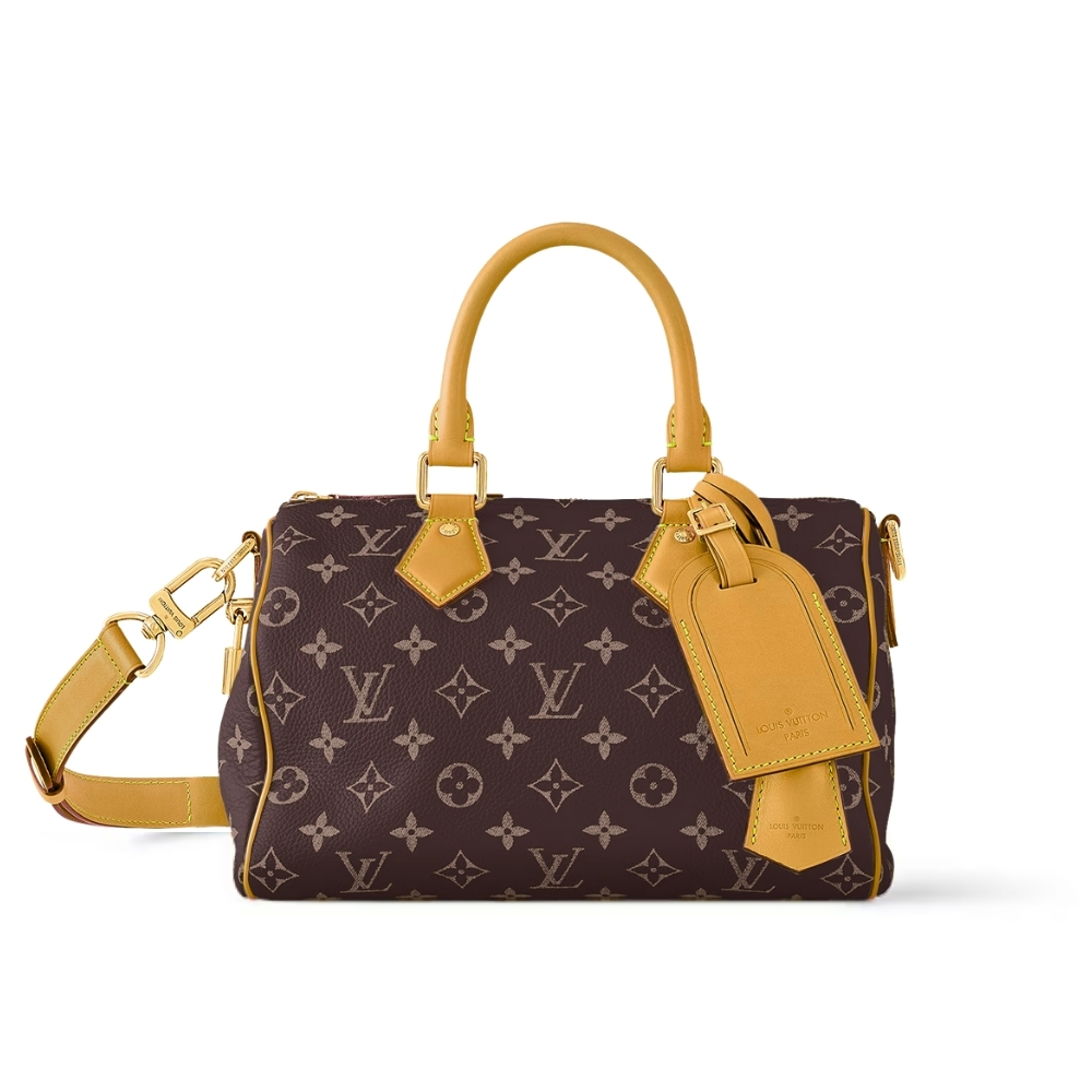 LOUIS VUITTON SPEEDY P9 BANDOULIÈRE 25 MONOGRAM BROWN 25CM M24443