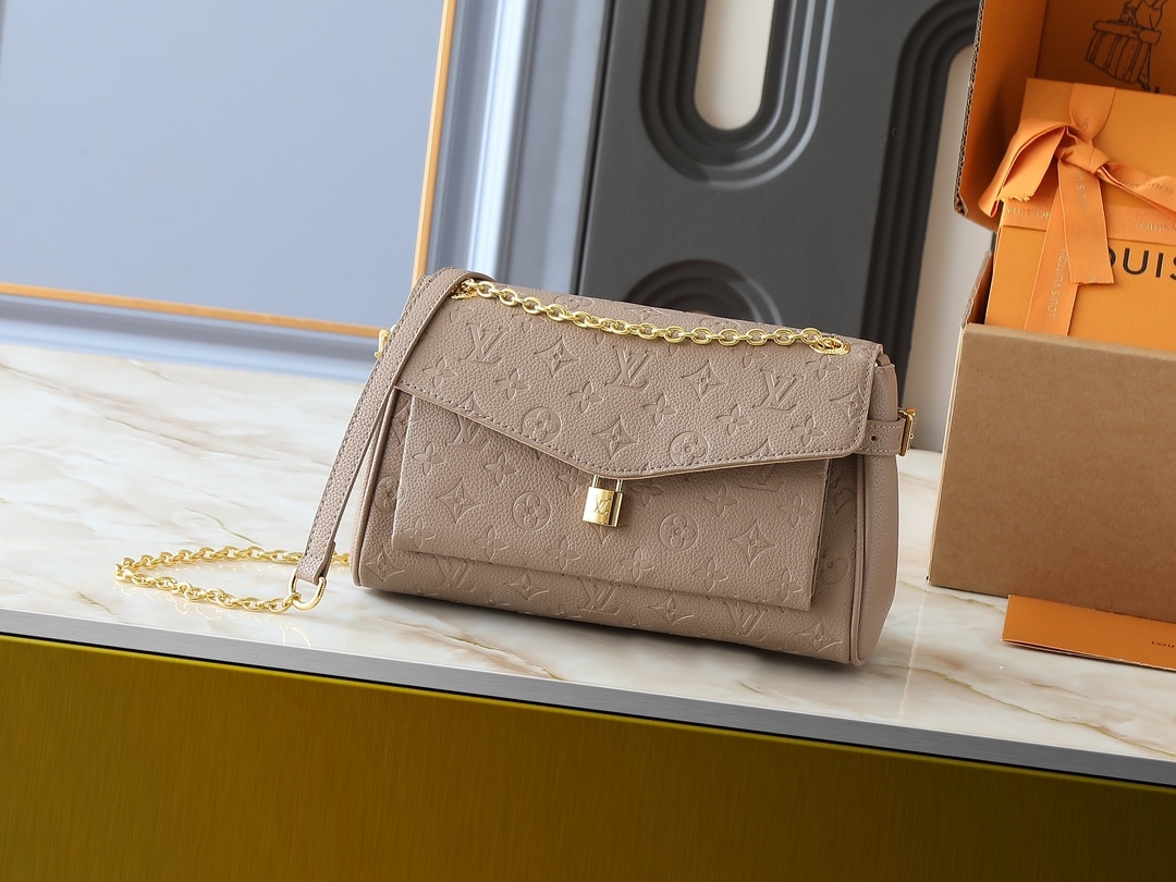 LOUIS VUITTON ANYTIME FLAP BAG TOURTERELLE GRAY 29CM M14973 - Image 2