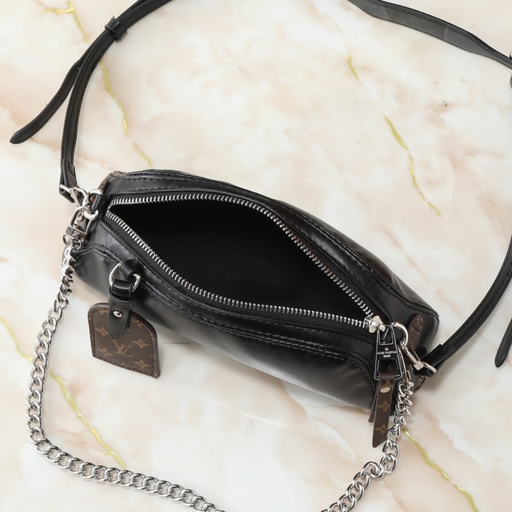 LOUIS VUITTON POCHETTE VIBE BLACK 25CM M14544 - Image 9