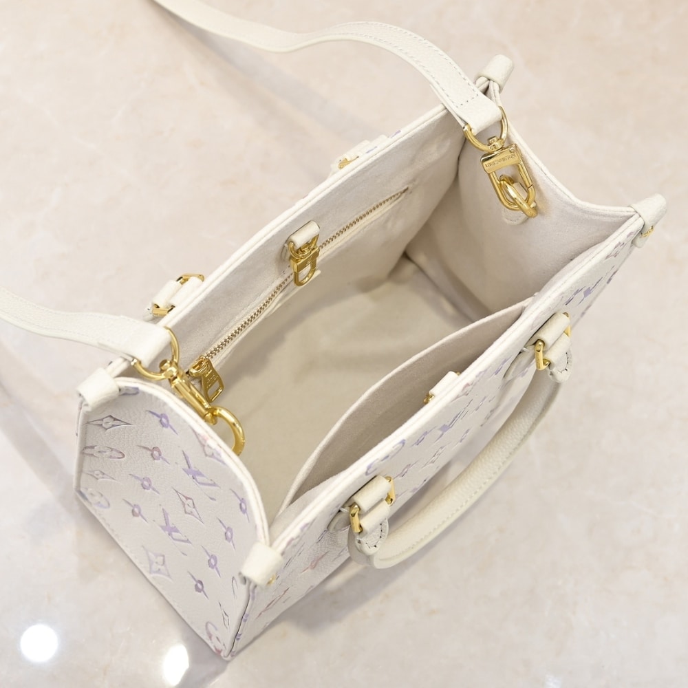 LOUIS VUITTON ONTHEGO PM DREAM CREAM 25CM M25770 - Image 9