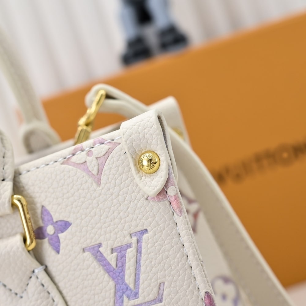 LOUIS VUITTON ONTHEGO PM DREAM CREAM 25CM M25770 - Image 6