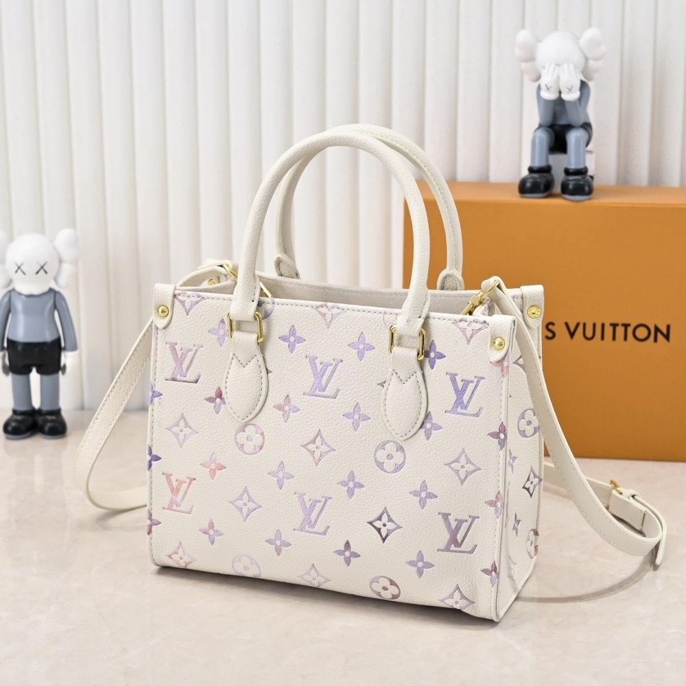LOUIS VUITTON ONTHEGO PM DREAM CREAM 25CM M25770 - Image 4