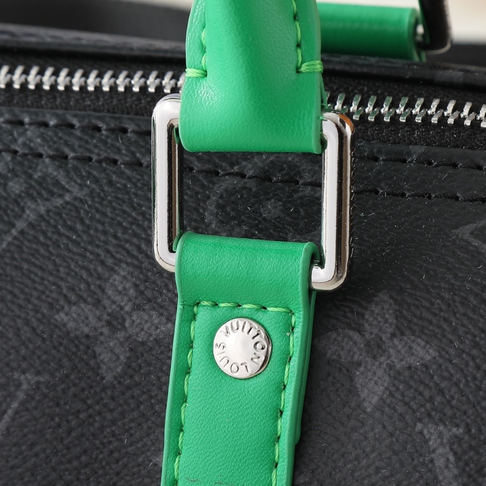 LOUIS VUITTON KEEPALL BANDOULIÈRE 25 BAMBOO GREEN 25CM M25885 - Image 6