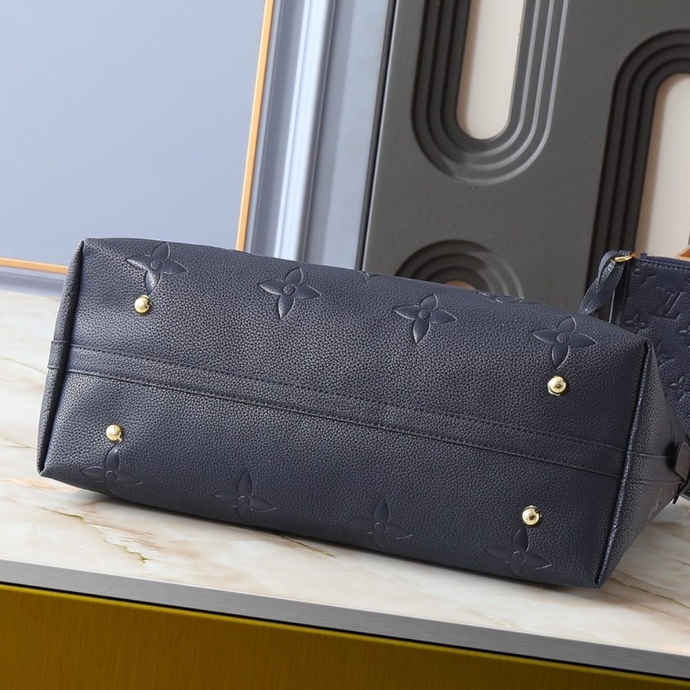 LOUIS VUITTON CARRYALL MM NAVY 39CM M46669 - Image 7